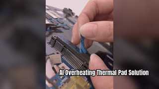 एआई सेवा के लिए सिलिकॉन थर्मल गैप पैड