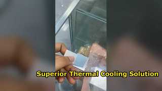 गुलाबी थर्मल इंटरफ़ेस सामग्री थर्मल चरण बदलने वाली सामग्री